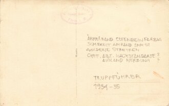 Studioaufnahme eines SA-Truppführer mit seiner Braut, ungewöhnliches Ärmelband, Maße: 9 x 14 cm