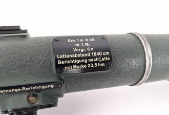 Entfernungsmesser 36 der Wehrmacht. Überlackiertes...