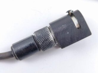 Beleuchtungskabel (Anstecklampe) unter anderem zum Entfernungsmesser 36 der Wehrmacht. Funktion nicht geprüft