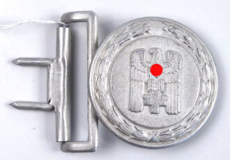 Deutsches Rotes Kreuz III.Reich, Feldbindenschloss für Führer aus Leichtmetall. Sehr guter Zustand