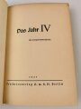 "Das Jahr IV, Mit 48 Kupferstichdrucktafeln" datiert 1937, DIN A4, 96 Seiten