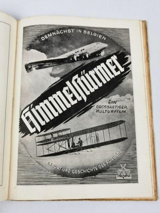 "Luftwaffen - Ausstellung, Kunst der Front, Brüssel-11.-25 Oktober 1941" DIN A4, 