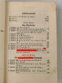 Adolf Hitler "Mein Kampf" datiert 1936, 781 Seiten, Rücken leicht defekt, Vorsatzblatt mit mehreren Strichen vermalt