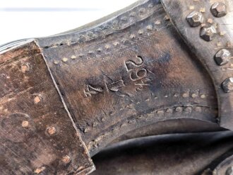 Paar Marschstiefel für Mannschaften der Wehrmacht. Ungetragenes Paar , Sohlenlänge 29,5cm