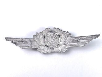 Luftwaffe, Schwinge für die Schirmmütze , Aluminium, Splinte fehlen