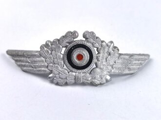 Luftwaffe, Schwinge für die Schirmmütze , Aluminium