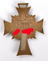 Ehrenkreuz der deutschen Mutter in bronze , Emailleschaden