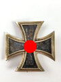 Eisernes Kreuz 1.Klasse 1939, keine Herstellermarkierung, die Schwärzung des Eisenkerns fehlt grösstenteils