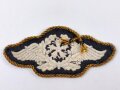 Luftwaffe Ärmelabzeichen für fliegertechnisches Personal mit goldener Auszeichnungskordel