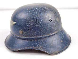 Stahlhelm Luftschutz. Originallack, ungereinigt,...