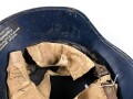 Stahlhelm Luftschutz. Originallack, ungereinigt, entnazifiziert