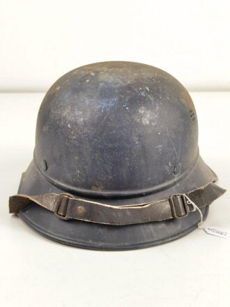 Stahlhelm Luftschutz. Originallack, ungereinigt,