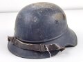 Stahlhelm Luftschutz. Originallack, ungereinigt,