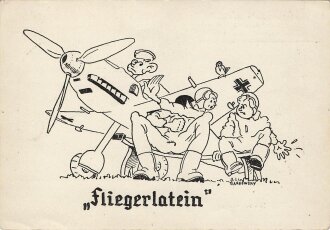 Ansichtskarte DLV "Fliegerlatein" Gerichtskretscham  ( Flieger Kasino ) Oswald Heinrichs, Grunau i. Riesengeb.