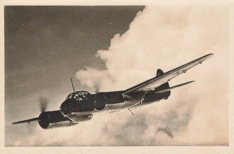 Ansichtskarte "Junkers Ju 88, der modernste Horizontal und Sturzbomber der deutschen Luftwaffe"