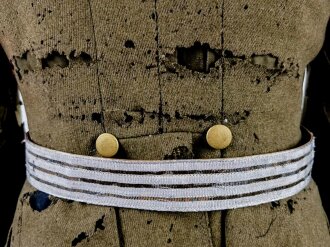 Reichsarbeitsdienst, Uniformrock mit Hose sowie Feldbinde des Obergeneralarbeitsführer Viktor Band.