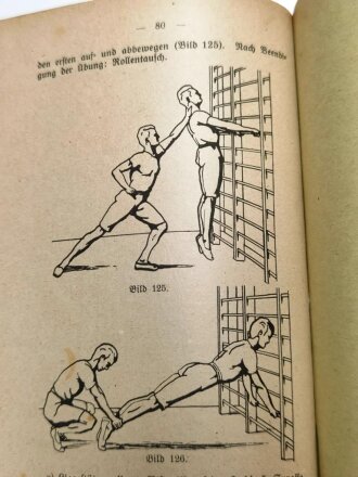 D.V.E. Nr. 475 "Vorschrift für Leibesübungen" datiert 1921, 84 Seiten, gebraucht, DIN A5