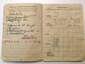 Soldbuch Luftwaffe, ausgestellt am 1.9.39 bei Fliegerhorstkompanie Fürstenfeldbruck