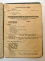 Soldbuch Luftwaffe, ausgestellt am 1.9.39 bei Fliegerhorstkompanie Fürstenfeldbruck