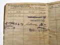 Soldbuch Heer, ausgestellt am 15.1.42 bei Infanterie Ersatz Btl. ( mot ) 118