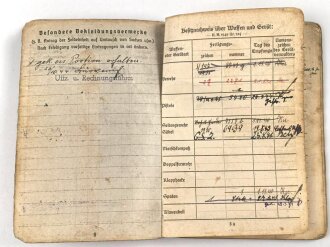 Soldbuch Heer, ausgestellt am 10.Oktober 1940 bei 3./ I.E.B. 34