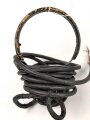 Doppelfernhörer f datiert 1940. Stecker fehlt, Kabel unrichtig ergänzt