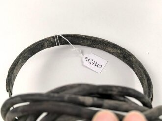 Doppelfernhörer Telefunken, im Stil der Wehrmachtskopfhörer. Stecker fehlt, Kabel unrichtig ergänzt