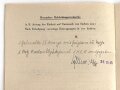 Personalbuch für Luftwaffenhelfer. Ausgestellt auf einen HJ Angehörigen aus Regensburg, Dienst bei schwere Heimatflakbatterie 206 ab 07/1943