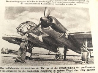 Der Adler Sonderdruck "Das erste unsymmetrische Flugzeug" 1. Juni-Heft 1942 