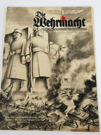 Die Wehrmacht "Wie ein unüberwindlicher Wall", Heft Nr. 1 vom 3. Januar 1940