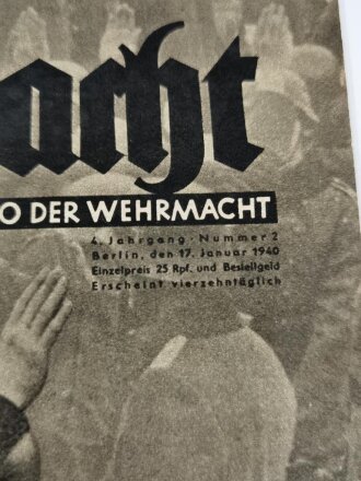 Die Wehrmacht "Die erste Vereidigung", Heft Nr....