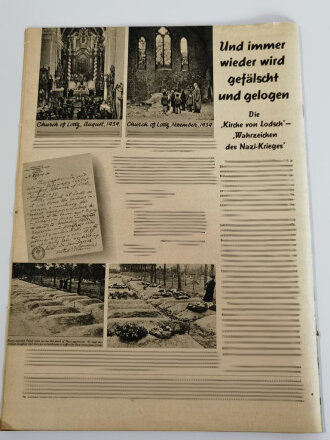 Die Wehrmacht "Ein Kampfflugzeug im Werden", Heft Nr. 3 vom 31. Januar 1940