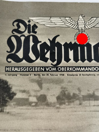 Die Wehrmacht "Weiße Wacht im Westen",...