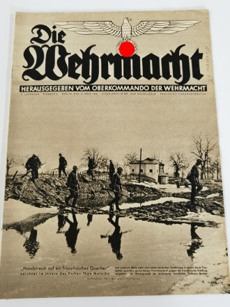 Die Wehrmacht "Handstreich auf ein französisches Quartier", Heft Nr. 6 vom 13. März 1940