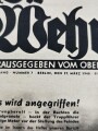 Die Wehrmacht "Es wird angegriffen!", Heft Nr. 7 vom 27. März 1940