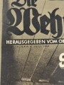 Die Wehrmacht Sonderausgabe "Frankreichs Zusammenbruach" vom 6. Juli 1940