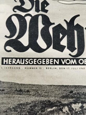 Die Wehrmacht Sonderausgabe "Auf Posten gegen...