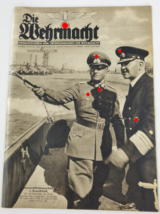 Die Wehrmacht "Generalfeldmarschall von Brauchitsch", Heft 24 vom 20. November 1940