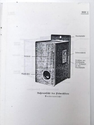 REPRODUKTION H.Dv. 95/19 "Polwechsler und Doppelpolwechsler", ca. 31 Seiten, DIN A5