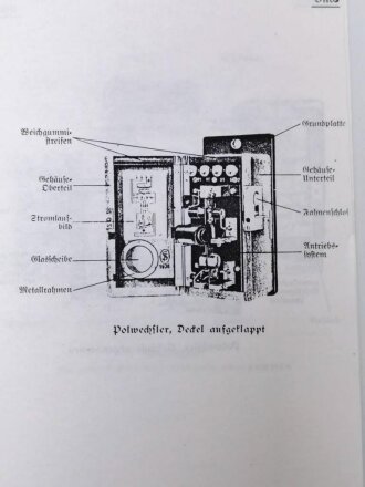 REPRODUKTION H.Dv. 95/19 "Polwechsler und Doppelpolwechsler", ca. 31 Seiten, DIN A5