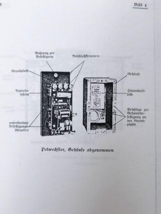 REPRODUKTION H.Dv. 95/19 "Polwechsler und Doppelpolwechsler", ca. 31 Seiten, DIN A5