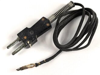 Stecker zum Überbrückungszusatz für Trägerfrequenzverbindungen der Wehrmacht