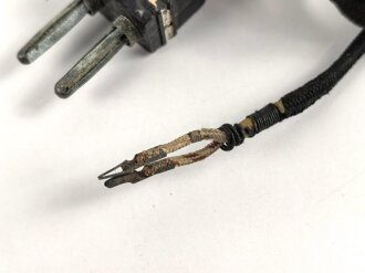 Stecker zum Überbrückungszusatz für Trägerfrequenzverbindungen der Wehrmacht