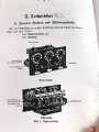 REPRODUKTION L.Dv. 702/1 "Luftnachrichtentruppe, Teil 1 Gerätebeschreibung - Heft 18 Der Amtszusatz zum großen Feldklappenschrank", 29 Seiten, DIN A5