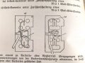 REPRODUKTION D1029/6 "Merkblatt zur Bedienung des Wehrmacht=Rundfunkempfängers WR 1/P", ca. 20 Seiten, DIN A5