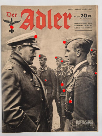 Der Adler "Der Schöpfer der deutschen Luftwaffe" Heft Nr. 5  vom 4. März 1941