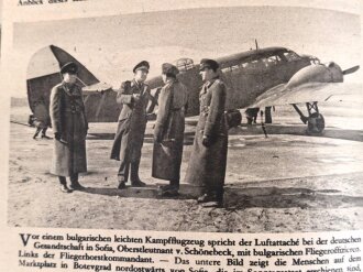 Der Adler "Deutsche Luftwaffe in Bulgarien" Heft Nr. 7  vom 1. April 1941