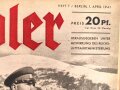 Der Adler "Deutsche Luftwaffe in Bulgarien" Heft Nr. 7  vom 1. April 1941