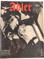 Der Adler "Da - am Horizont der Feind!" Heft Nr. 8  vom 10. April 1941