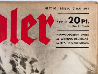 Der Adler "Zusammenbruch in Griechenland" Heft Nr. 10  vom 13. Mai 1941